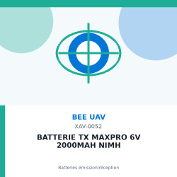 Batterie Tx Maxpro 6V 2000mAh NiMh