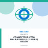 Connecteur XT90 Mâle/femelle (1 paire) Nylon